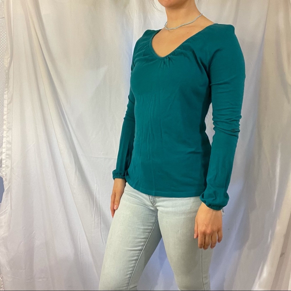 Teal long sleeve
